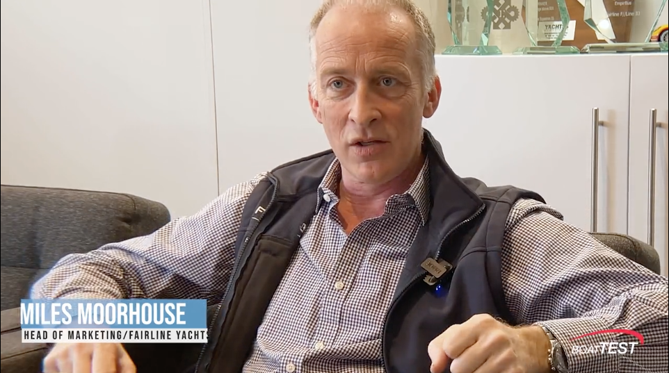BoatTEST Interviews Miles Moorhouse of Fairline Yachts