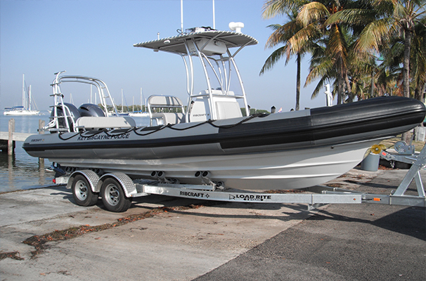 Key Biscayne Police Chief Takes Delivery of Nautical Ventures Rescue Tender