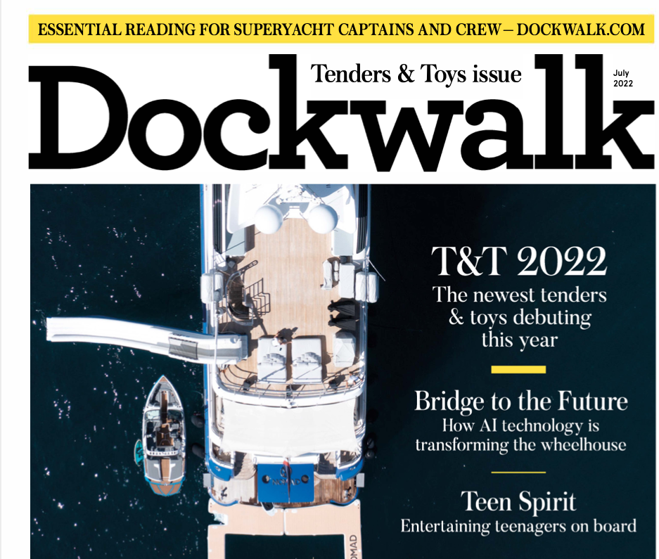 Dockwalk July issue Tenders & Toys