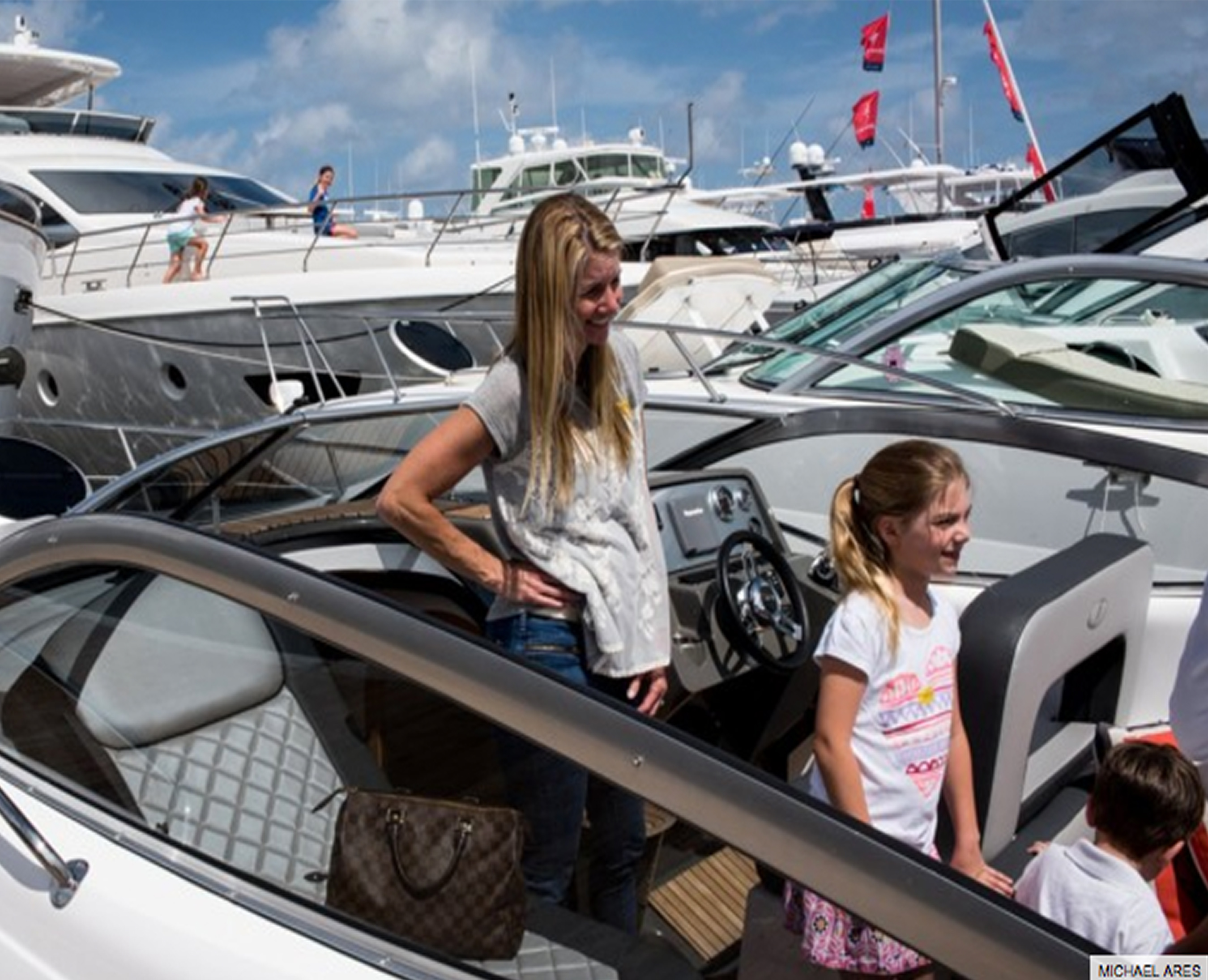 Boatload of fun: Visitors soak up sunshine, water sports at show